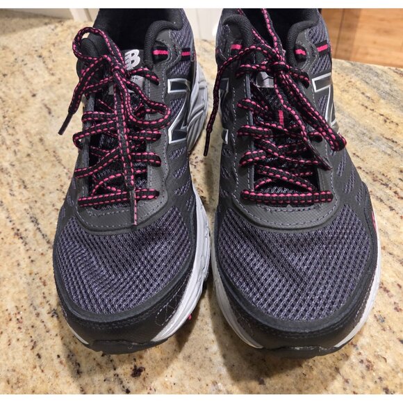 New Balance 573 All Terrain Athletic Shoes Women Black Pink Size 10.5 B W7T573E3 - Picture 5 of 13